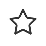 Star Medium SVG Icon